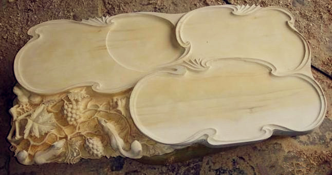 神繪木質(zhì)茶盤(pán)雕刻樣品展示